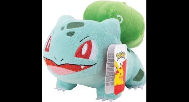Jazwares Pokémon Knuffel Figure Bulbasaur 20 cm Knuffeles
