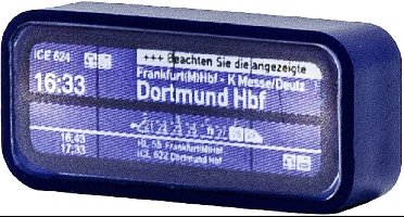 Viessmann Modelltechnik 1398 H0 digitaal bestemmingsbord met LED-verlichting Kant-en-klare module