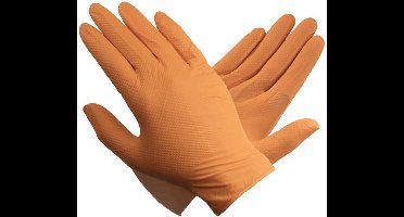Kunzer TIGER GRIP XXL Wegwerphandschoen 90 stuk(s) Nitril Maat (handschoen): XXL EN 374-3, EN 420, EN 455