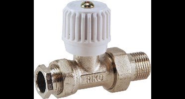 Mueller Riko Radiator-ventiel+adapt.15mm 1/2recht