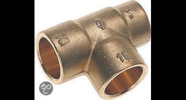 Mes,Cap,T-Stuk 15X12X12Mm Plieger Label Bl/Gr 1St (G/K)