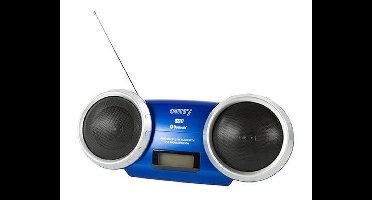 Camry CR 1139 B - Bluetooth speaker - Blauw - 2 speakers - lcd scherm