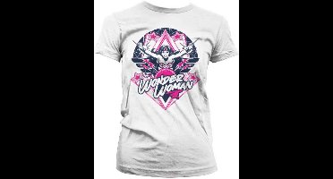 DC Comics Wonder Woman Dames Tshirt -2XL- Stars Wit