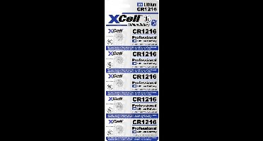 XCell Knoopcel CR1216 3 V 5 stuk(s) 30 Lithium