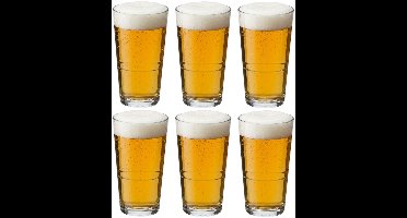 Cookinglife Bierglazen Vaasje / Amsterdammer 340 ml - 6 stuks