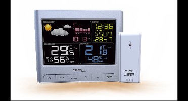 Technoline Weerstation WS 6449 Radiogestuurd Met thermometer en hygrometer 159 x 130 x 43mm