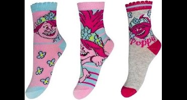 Trolls - sokken Trolls - 3 paar - maat 27/30