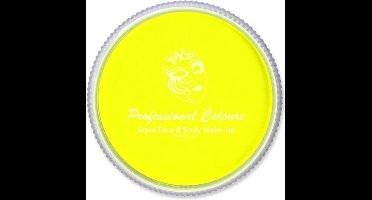 Aqua schmink fluor geel