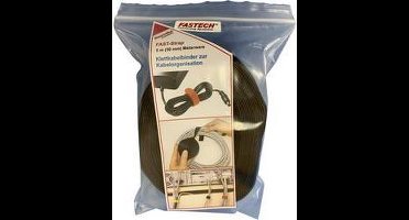 FASTECH® 699-330-Bag Klittenband Om te bundelen Haak- en lusdeel (l x b) 5000 mm x 50 mm Zwart 5 m
