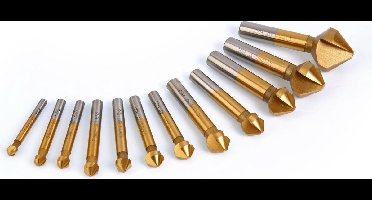 HBM HSS - Tin Verzinkfrees 6,3 mm
