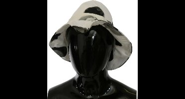Dolce Gabbana Silk Sun Hat Wo - White