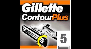 Gillette Contour Plus Refill - 5 navulmesjes