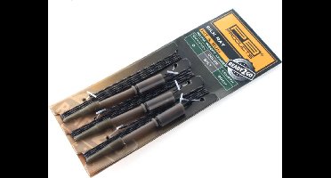 PB Products - Ready2Go Silk Ray Hit & Run Inline Leader 90 cm - 3 stuks - Silt