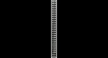 DSIT 27U verticale kabelgoot - 30cm breed
