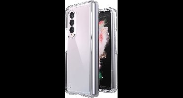 Hoesje Geschikt Voor Samsung Galaxy Z Fold 3 Hoesje Siliconen Shockproof - Hoesje Geschikt Voor Samsung Galaxy Z Fold 3 Transparant Shockproof cover - Hoesje Geschikt Voor Samsung Galaxy Z Fold 3 Case Anti Shock hoesje