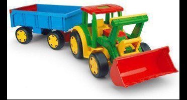 Wader Giant Tractor with Trailor and Shovel