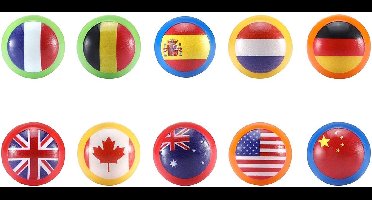 VTech Marble Rush Knikkers - Set van 10 - Geschikt voor alle Knikkerbanen - Educatief Speelgoed - Cadeau - Vanaf 3 tot 6 Jaar