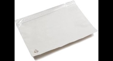 Paklijstenvelop 175x132mm A6 onbedrukt, doos á 1.000 stuks