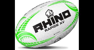 Rhino Rapide Xv Rugby Ball Wit 5