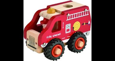 Simply for Kids Houten Brandweerauto