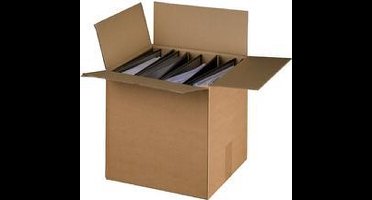 SMARTBOXPRO Verzenddoos voor mappen, bruin, voor 4-5 mappen