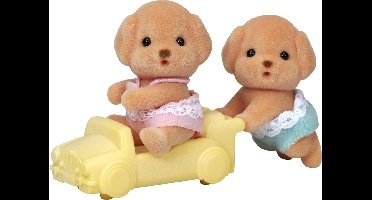 Sylvanian Families 5425 tweeling poedel-fluweelzachte speelfiguren