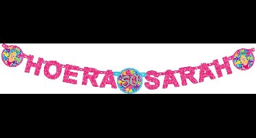 Haza Original Letterslinger ''hoera Sarah'' Multicolor