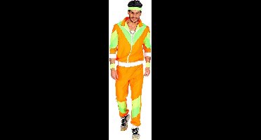 Trainingspak oranje jaren 80