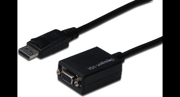 Digitus Displayport Kabelvergrendeling 1080P 60Hz Fhd Voor Projector 0,15M