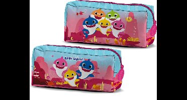Baby Shark Etui Doo Doo Doo 21 x 8 x 5 cm - Polyester