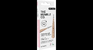 The Humble Co Interdental borstel 0.40 mm roze 6 Stuks