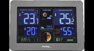 Technoline Weerstation WS 6469 Radiogestuurd Met thermometer en hygrometer Met 1 buitensensor