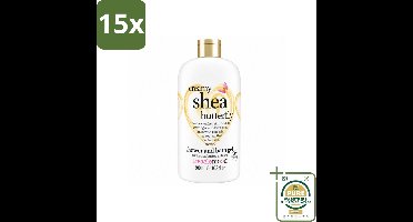 15 x Treaclemoon – Bad- & Douchegel – Creamy Shea Butterfly – 500 ml - Wasstrips - Bad En Douchegel - Shea Butterfly - Creamy Shea - Bad En Douche - Hydraterende Douchegel