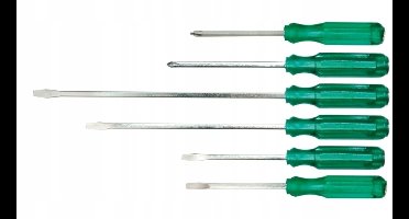 Vorel Schroevendraaierset Champion 6 Stuks - Slagmoeren