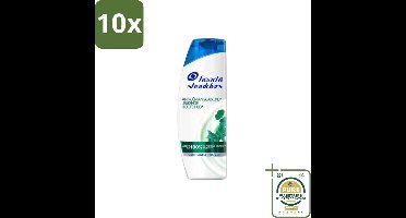 10 x Head & Shoulders - Anti-Roos Shampoo - Jeukende Hoofdhuid - 285 ml - Grootverpakking - Jeukende Hoofdhuid - Anti-roos Shampoo - Roosvrij Haar - Hoofdhuid Verzorging - Jeuk Beheersen