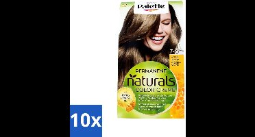 Poly Palette - Haarverf - Middenblond 7-0 - 115ml - Bulkverpakking - 10 stuks