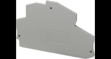 Phoenix D-STTBS 2.5 - Terminal block cover - 50 pc(s) - Grey - 2.2 mm - 78 mm - 54.5 mm