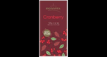 BON VITA PURE CHOCOL CRANB bio
