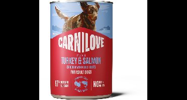 Carnilove can salmon / turkey - 6x400 gr