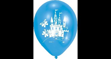 Amscan - 6 Roze Latex Ballonnen Eenhoorn/ Unicorn 22 cm