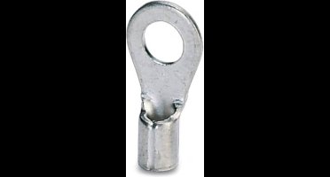 Phoenix Contact 3240074 Ringkabelschoen Dwarsdoorsnede (max.): 1 mm² Gat diameter: 6.5 mm Ongeïsoleerd Metaal 100 stuk(s)