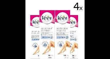 Veet Ontharingscreme - Gevoelige Huid - Minima - 100 ml x4