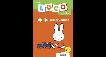 Loco Bambino - Boekje - Nijntje - Ik leer vormen - 3-5 jaar