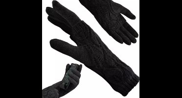 Trizand Touchscreen Handschoenen - Zwart: Stijlvolle Warmte