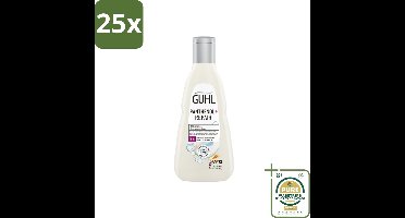 25 x Guhl – Shampoo – Panthenol+ Repair – 250 ml - Grootverpakking - Panthenol Shampoo - Herstellende Shampoo - Hydraterende Shampoo - Shampoo Voor Droog Haar - Shampoo Voor Beschadigd Haar