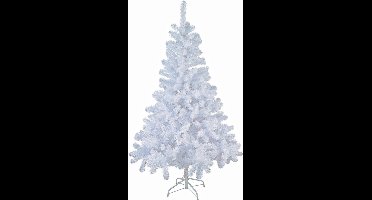 Kunst kerstboom - wit - 90 cm - kunstboom - 99 takken - PVC - Kunst kerstbomen / kunstbomen