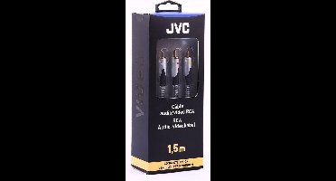 JVC videokabel VIDEO RCA CABLE MALE /MALE 1M50