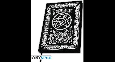 CTHULHU - A5 Notebook Necronomicon - Volg de voetsporen van Abdul al-Hazred