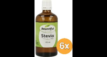 6x Bountiful Stevia Vloeibaar (100 ml)
