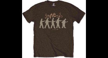 Genesis Heren Tshirt -XL- The Way We Walk Bruin